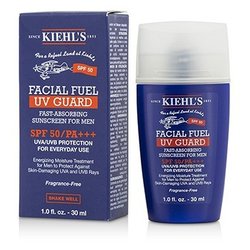 Kiehl's Facial Fuel واقي من الأشعة فوق البنفسجية (SPF50)/ PA+++ 30ml/1oz