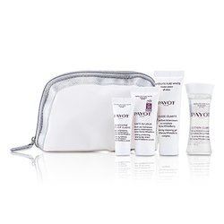 Payot Set Absolute Pure White: Loción 30ml + Mousse Clarte 25ml + Clarte Du Jour 15ml + Concentrado Anti-soif Clarte 10ml 4pcs