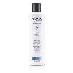 Nioxin System 5 Scalp Therapy Conditioner For Medium to Coarse Hair, Chemically Treated, Normal to Thin-Loo 300ml/10.1oz