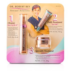 Dr Robert Rey Sensual Solutions Set: Cleanser 45ml + Wrinkle Filler 14.2g + Wrinkle Erase 48g 3pcs