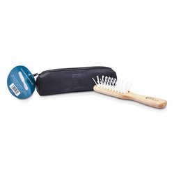 Philip Kingsley Escova e bolsa Vented Grooming Brush with Handbag 1pc+Bag