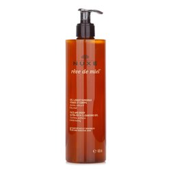 Nuxe Reve De Miel Gel de Baño y Ducha Ultra Rico (Piel Sensible y Seca) 400ml/13.5oz