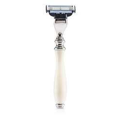Truefitt & Hill Wellington Mach III Chrome Razor - Ivory 1pc