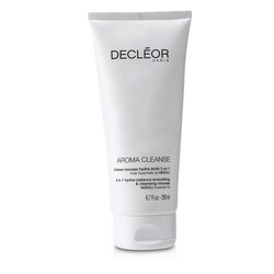 Decleor Aroma Cleanse موس لتنعيم وتنظيف الجلد 3 في 1 مرطب الإشراقة 200ml/6.7oz