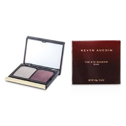Kevyn Aucoin ظلال عيون ثنائي اللون - # 201 فضي عتيق سيلفر/برقوقي لامع 4.8g/0.16oz