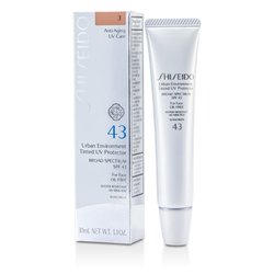 Shiseido Urban Environment Tinted UV Protector SPF 43 - # Shade 3 30ml/1.1oz