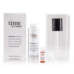 Philosophy Time In A Bottle Suero Definidor de Edad Diario 2pcs
