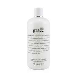 Philosophy Pure Grace Champú, Gel de Baño & Ducha 480ml/16oz
