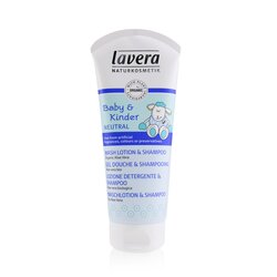 Lavera Baby & Kinder Neutral pesuvoide ja shampoo vauvoille 200ml/6.6oz