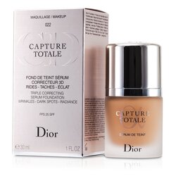 Christian Dior Capture Totale Üçqat Düzəldici Serum Tonal Krem SPF 25 - No022 Kameya 30ml/1oz