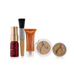 Jane Iredale Starter Kit (6 Pieces): 1xPrimer & Brighter, 1xLoose Mineral Powder, 1xMineral Foundation - # Light 6pcs