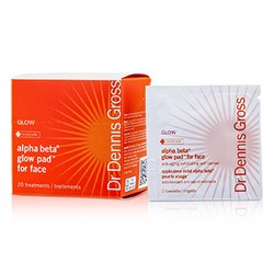 Dr Dennis Gross Alpha Beta Glow Pad Bronzeante Facial 20 Towelettes