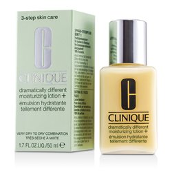 Clinique Dramatically Different Loțiune Hidratantă + (Foarte Uscat spre Mixt Uscat; Sticluță) 50ml/1.7oz