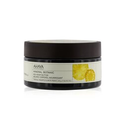 Ahava Mineral Botanic Kadife Vücut Yağı - Tropik Ananas ve Beyaz Şeftali 235g/8oz
