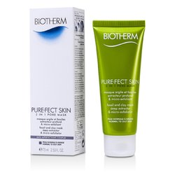 Biotherm Pure.Fect Skin ماسك المسام 2 في 1 (للبشرة العادية الى الدهنية) 75ml/2.53oz