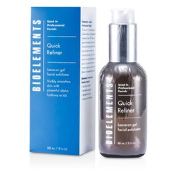 バイオエレメンツ Quick Refiner - Leave-on Gel Facial Exfoliator - For All Skin Types, Except Sensitive 88ml/3oz