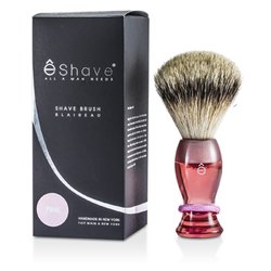 EShave فرشاة حلاقة من أجود أنواع الغرير - بينك 1pc