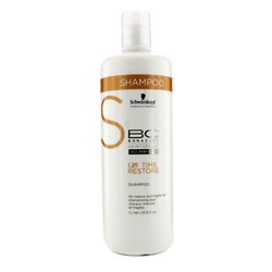 Schwarzkopf BC Time Restore Q10 Plus Шампунь - для Зрелых и Ломких Волос (Новая Упаковка) 1000ml/33.8oz