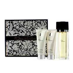 Oscar De La Renta Oscar Coffret: Eau De Toilette Spray 100ml/3.4oz + Body Lotion 100ml/3.4oz + Body Bath Gel 100ml/3.4oz 3pcs