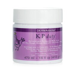 DERMAdoctor KP Duty Dermatoloji Hazırlanmış Bədən Skrabı 473ml/16oz