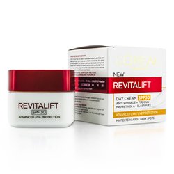 L'Oreal Denní emulze proti fotostárnutí Revitalift Day SPF 30 (proti vráskám + zpevnění) 50ml/1.7oz