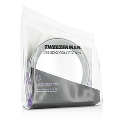Tweezerman Zrcátko LED 15X Lighted Mirror (Studiová kolekce)