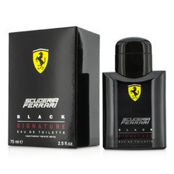 Ferrari สเปรย์น้ำหอม Ferrari Scuderia Black Signature EDT 75ml/2.5oz