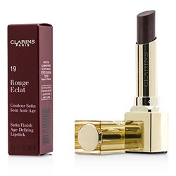 Clarins Rouge Eclat Satin Finish Age Defying Lipstick - # 19 Chestnut Brown 3g/0.1oz