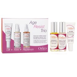 Orico טריו Age Resist: שמן פנים 30 + סרום ממצק 30 מל + סרום עיניים 25 מל 3pcs