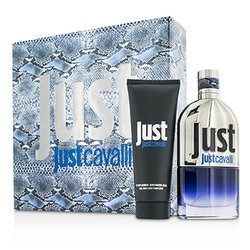 Roberto Cavalli Just Cavalli Him Coffret: Eau De Toilette Spray 90ml/3oz + Shower Gel 75ml/2.5oz 2pcs