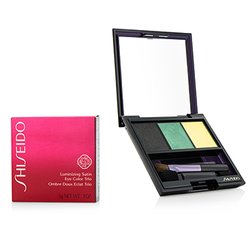 שיסיידו Luminizing Satin Eye Color Trio - # GR716 Vinyl- טריו צלליות עיניים 3g/0.1oz