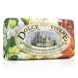 Nesti Dante Dolce Vivere Fine Натуральне Мило - Milano - Lily Of The Valley, Willow Tree & Oak Musk 250g/8.8oz