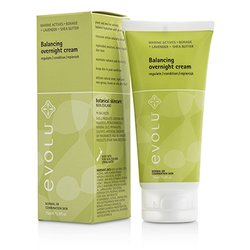 Evolu Balancing OverNight Cream - Yövoide (Normaali, Sekaiho) 75ml/2.6oz