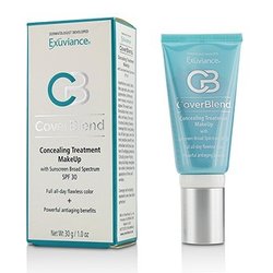 Exuviance Coverblend Concealing Treatment Makeup SPF30 - # Toasted Almond 30ml/1oz