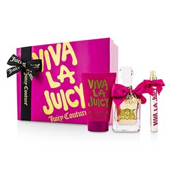 Juicy Couture Viva La Juicy Coffret: Eau De Parfum Spray 50ml/1.7oz + Body Lotion 125ml/4.2oz + Eau De Parfum Spray 10ml/0.33oz 3pcs