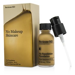 裴禮康 嫩白粉底液 No Foundation Foundatio SPF 30 - NO. 2 Light to Medium 30ml/1oz.