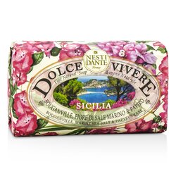 Nesti Dante Dolce Vivere Λεπτό Φυσικό Σαπούνι - Sicilia - Bouganville, Marine Sea Salt & Papyrus Tree 250g/8.8oz