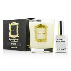 Il Profvmo شمع معطر - Bouquet (مع سبراي معطر للغرف 5مل/0.5 أوقية) 200g/0.7oz