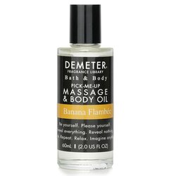 Demeter Olejek do ciała i masażu Banana Flambee Massage & Body Oil 60ml/2oz