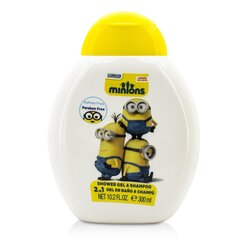 Air Val International Minions 2 In 1 Shower Gel & Shampoo 300ml/10.2oz