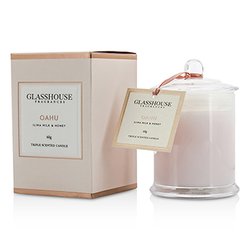 Glasshouse Vela Aromatizada Triple - Oahu (Leche Ilima & Miel) 60g