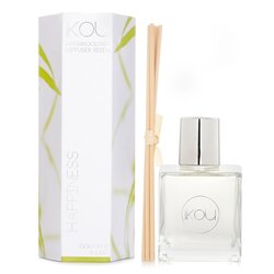 iKOU Aromacology Diffuser Reeds - Happiness (Coconut & Lime - 9 months supply) -