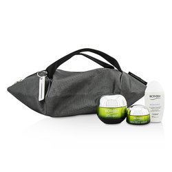 Biotherm Skin Best X Mandarina Duck Комплект: Крем със SPF15 Нормална/Комбинирана 50мл + Нощен Крем 15мл + Biosouce Почистваща Вода 30мл + Удобна Чанта 3pcs+1bag