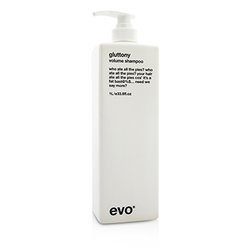 Evo Gluttony Volume Shampoo (For All Hair Types, Especially Fine Hair) 1000ml/33.8oz