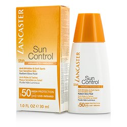 Lancaster Sun Control Anti-Wrinkles & Dark Spots Radiant Glow Fluid SPF 50 - For Sun Sensitive Skin 30ml/1oz