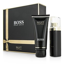 Hugo Boss Boss Nuit Pour Femme Набор: Парфюмированная Вода Спрей 50мл/1.6унц + Лосьон для Тела 100мл/3.3унц 2pcs