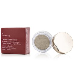Clarins Ombre Iridescente Cream To Powder Iridescent Eyeshadow - #04 Silver Ivory 7g/0.2oz