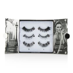 Eylure The London Edit False Lashes Multipack - # 121, # 117, # 154 (lim inkludert) 3pairs