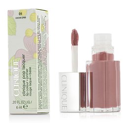 Clinique Pop Lacquer Лак Праймер для Губ - # 01 Cocoa Pop 6ml/0.2oz