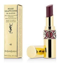 Yves Saint Laurent Olejek do ust w sztyfcie Rouge Volupte Shine - # 48 Smoking Plum 4.5g/0.15oz